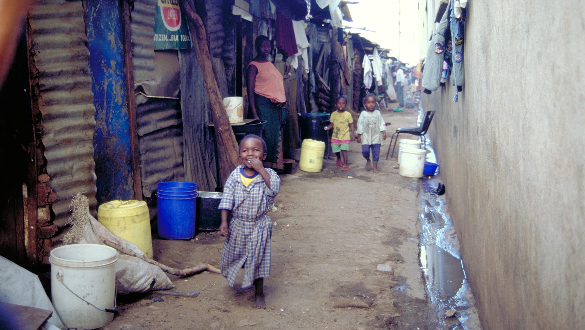 Lo slum di Kuwinda, degrado nella periferia di nairobi