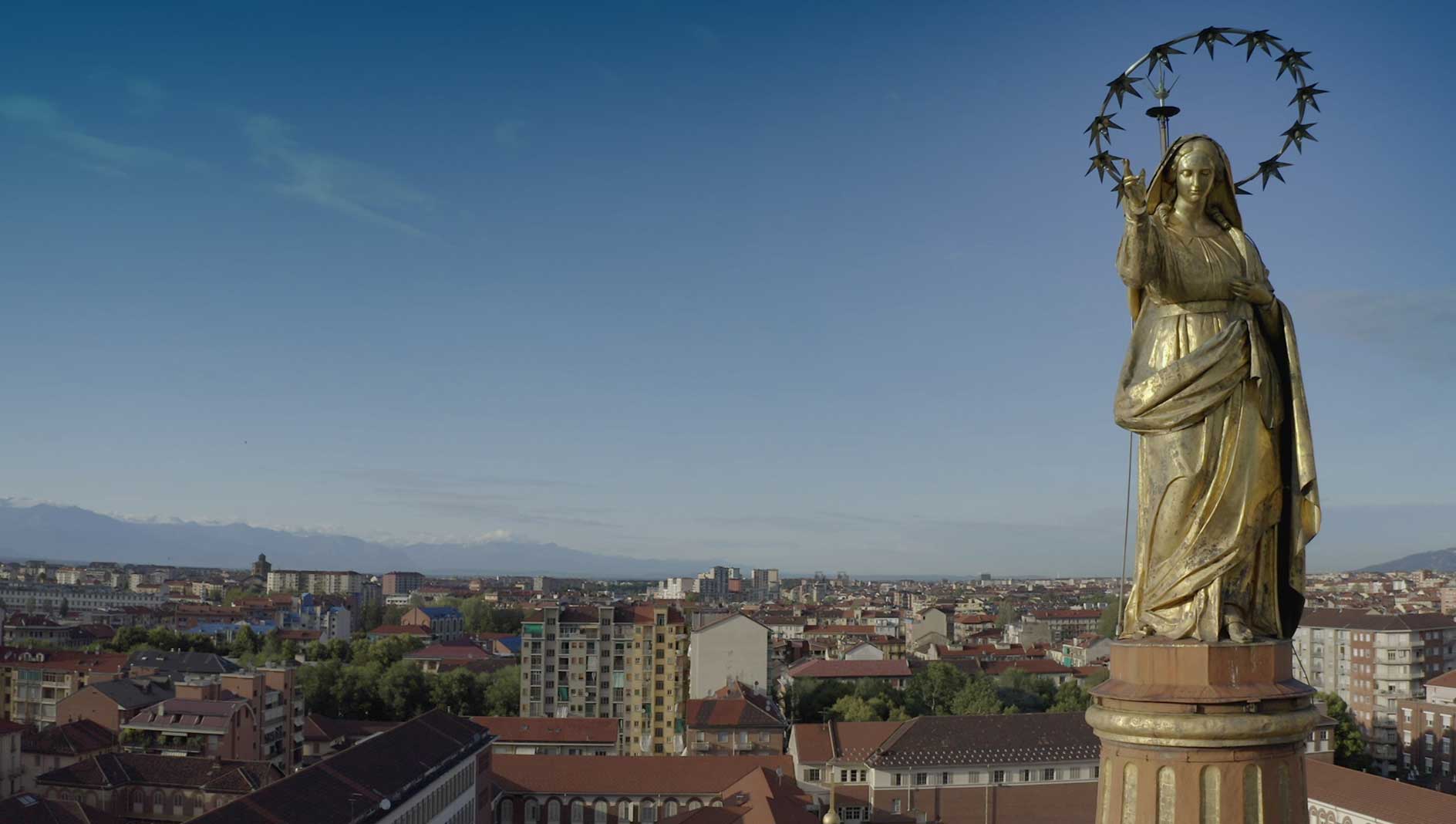 Particolare della cupola di Maria Ausiliatrice