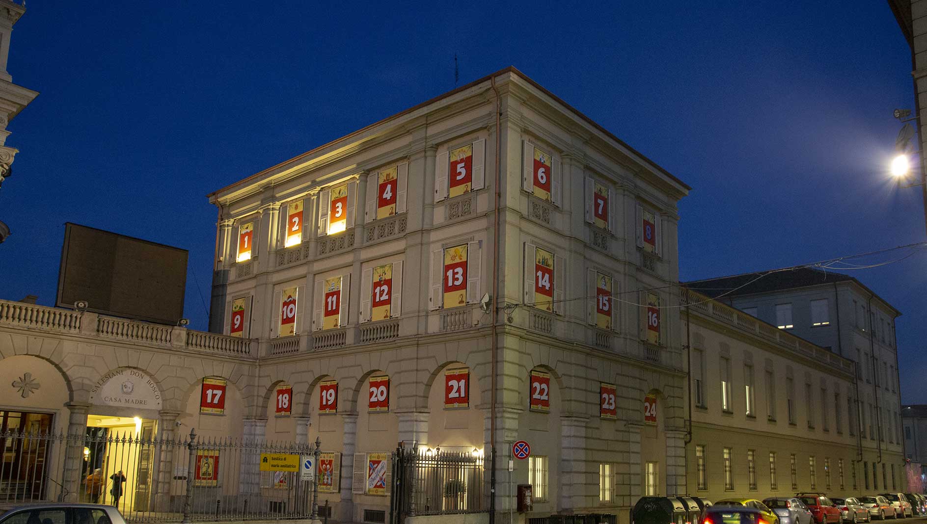 Calendario dell'Avvento a Valdocco Torino