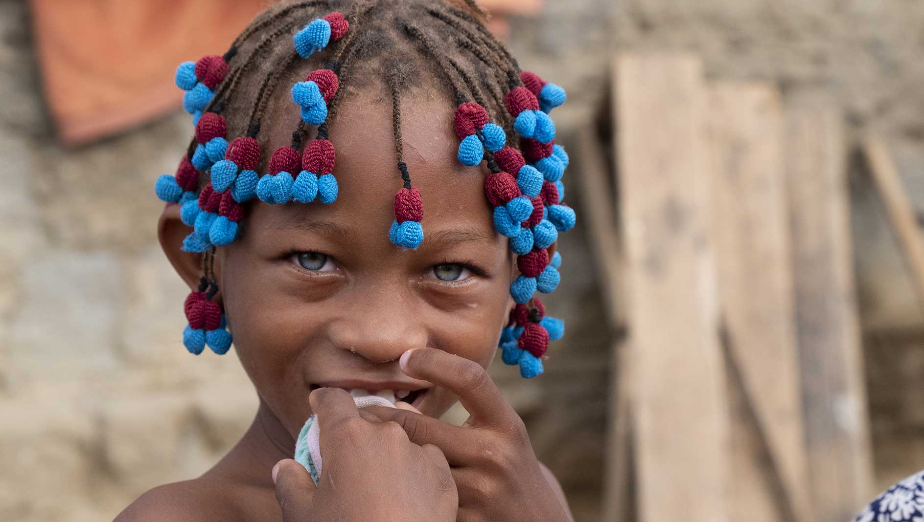 La bellezza tra le baracche in Angola