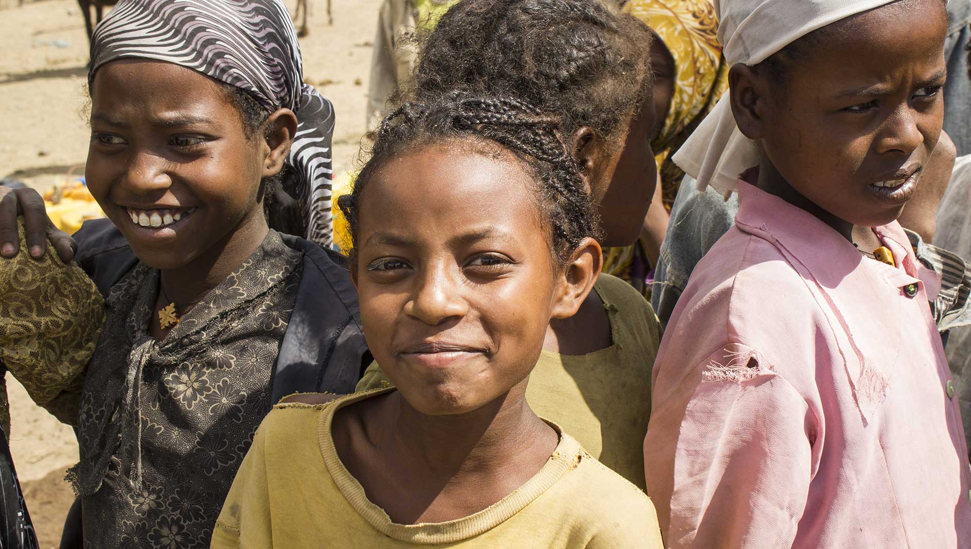 Etiopia bimba della missione salesiana