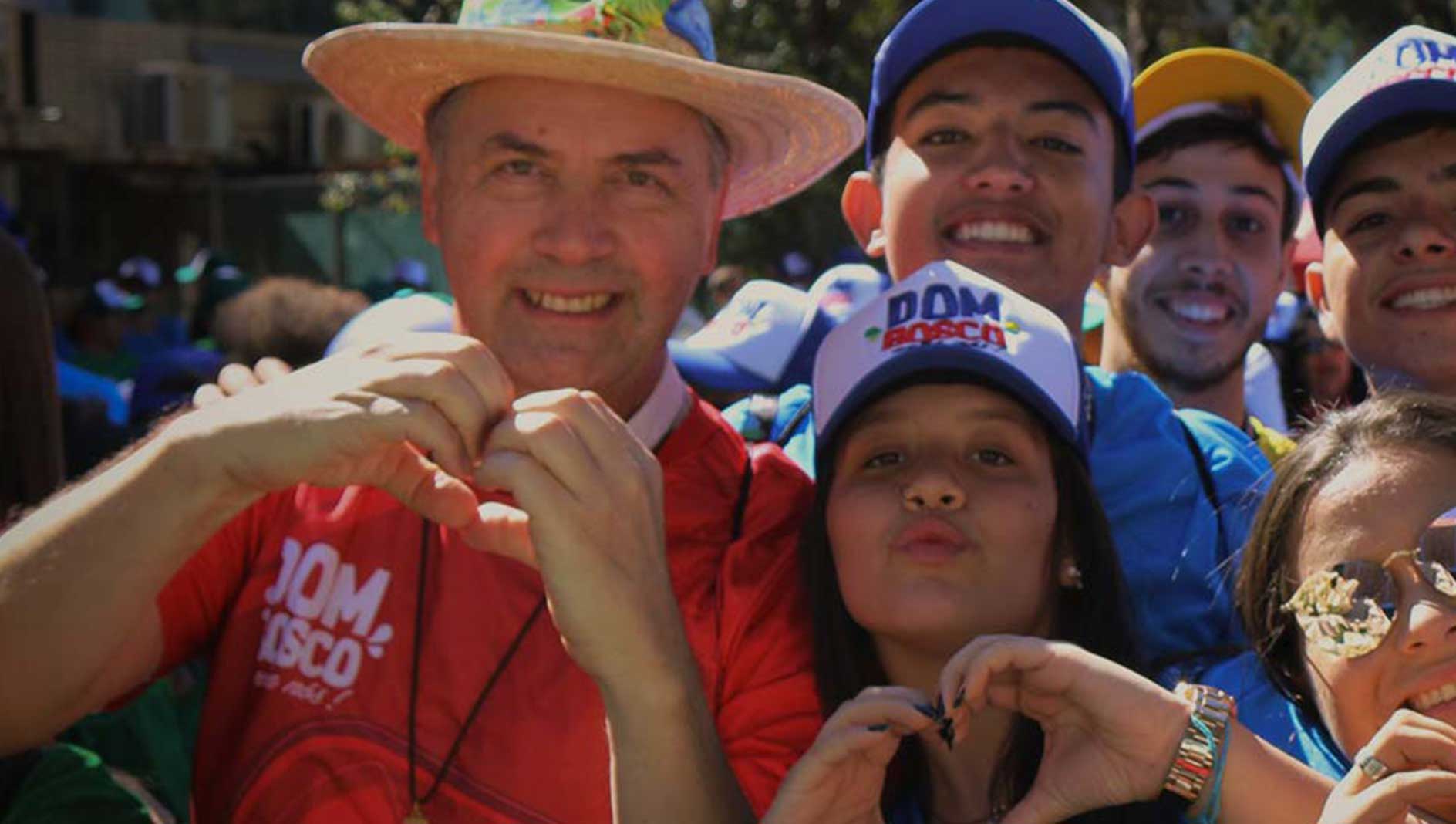 I salesiani a Panama con il Rettor Maggiore