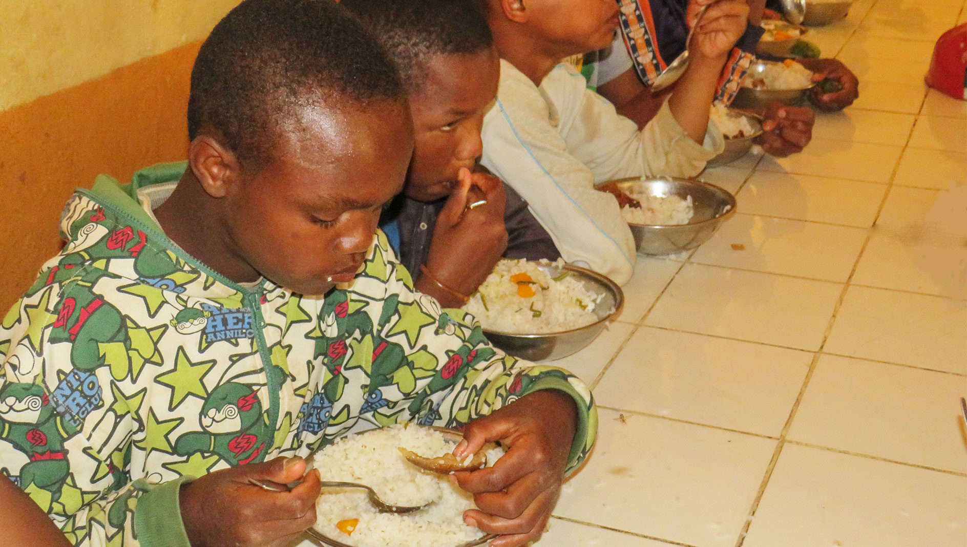 pranzo nel carcere del Madagascar