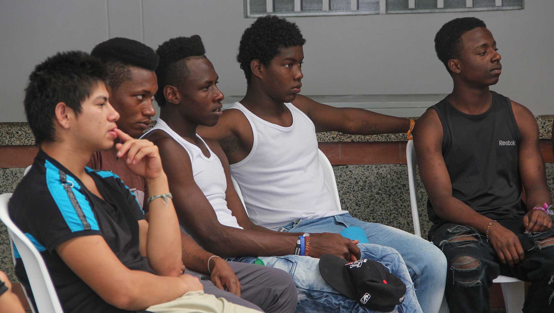 Ex ragazzi soldato delle FARC in Colombia