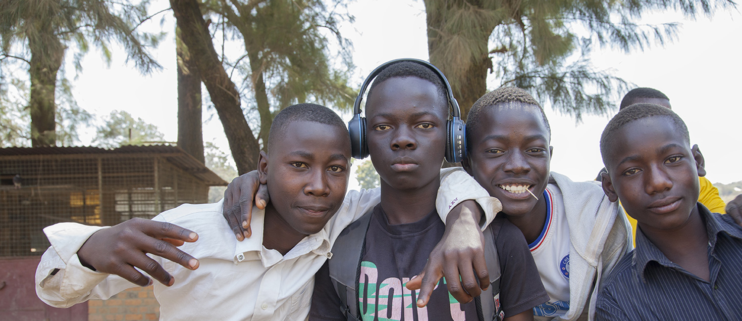 Ragazzi del centro salesiano di Lubumbashi