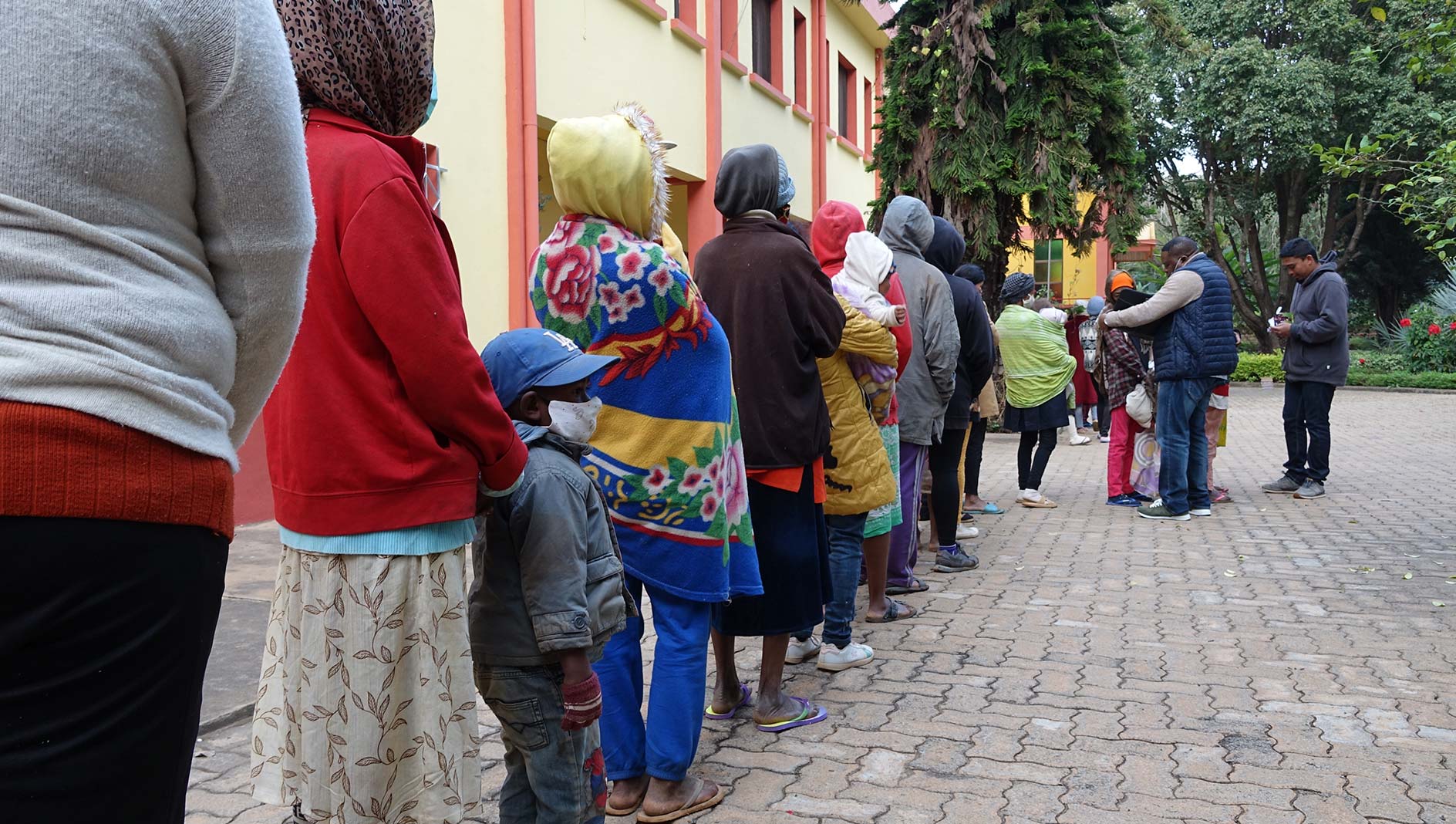 Distribuzione viveri madagascar