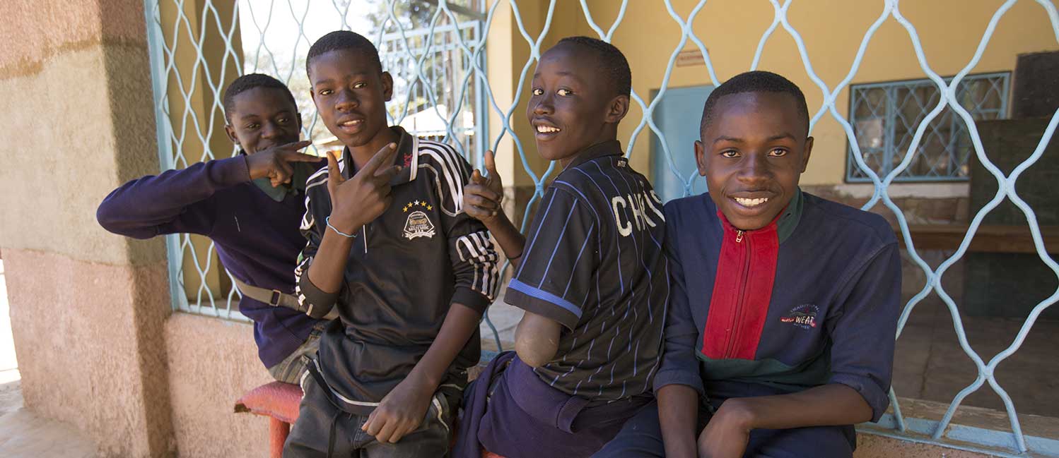 Ragazzi della scuola professionale di Bukavu