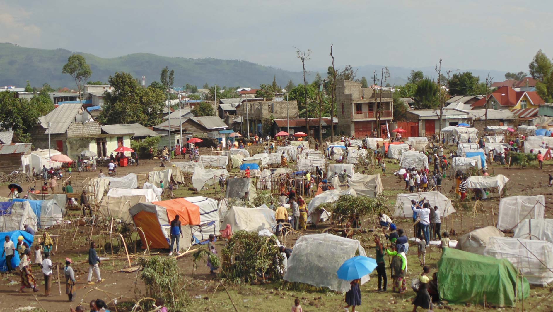 Campo rifugiati di Goma