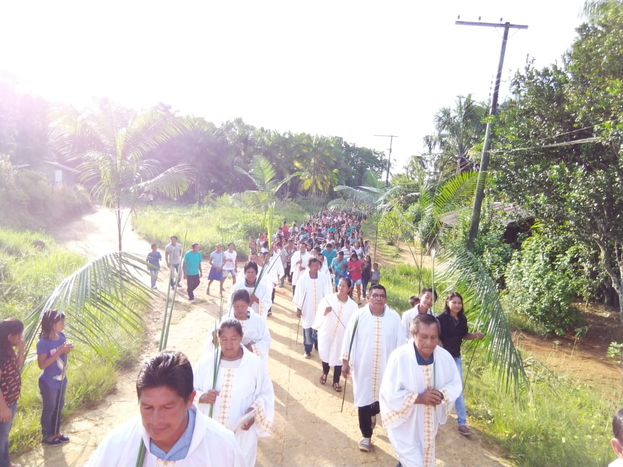 La domenica delle Palme nella missione di Iauaretè in Brasile