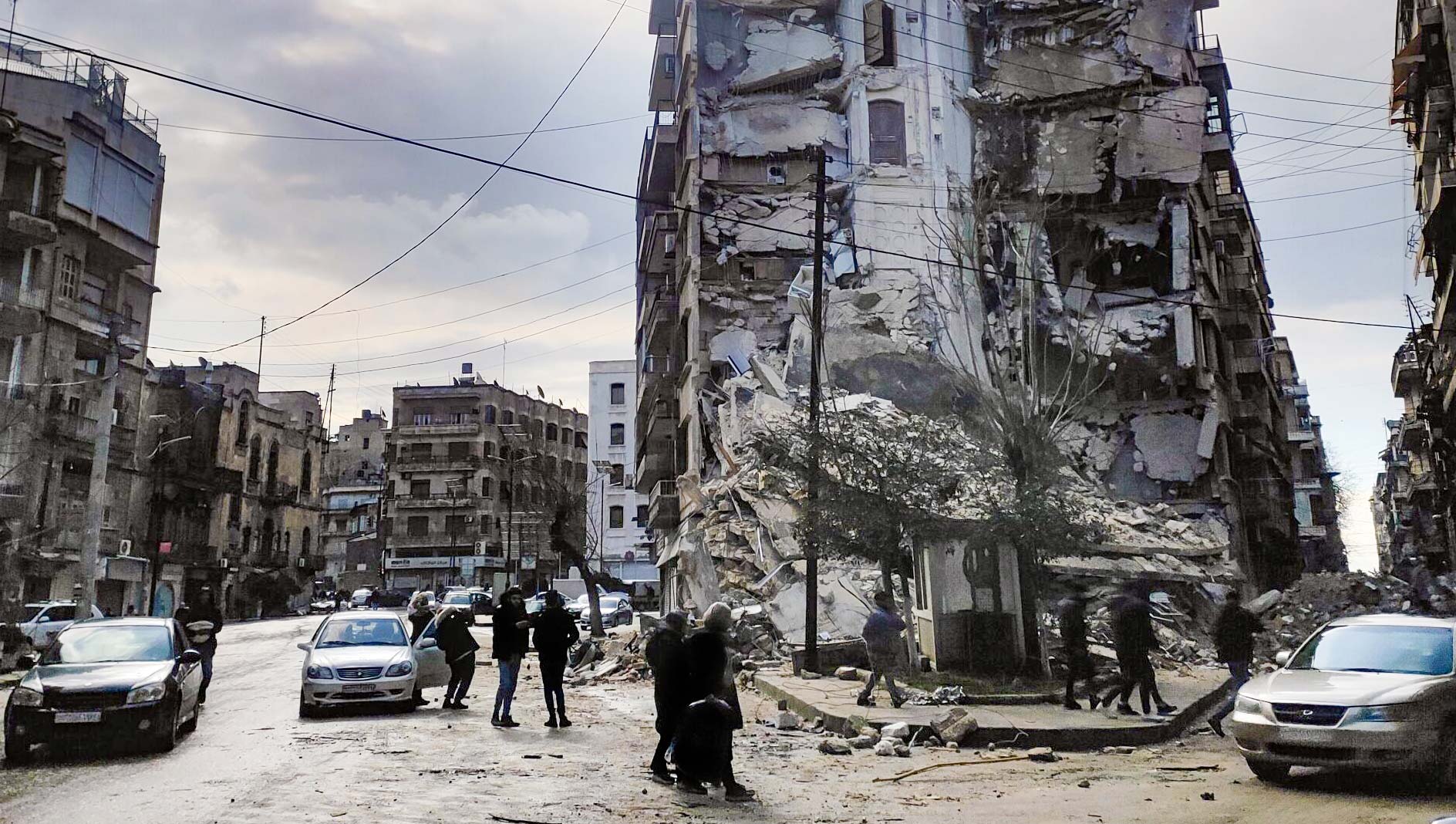 Emergenza terremoto Siria