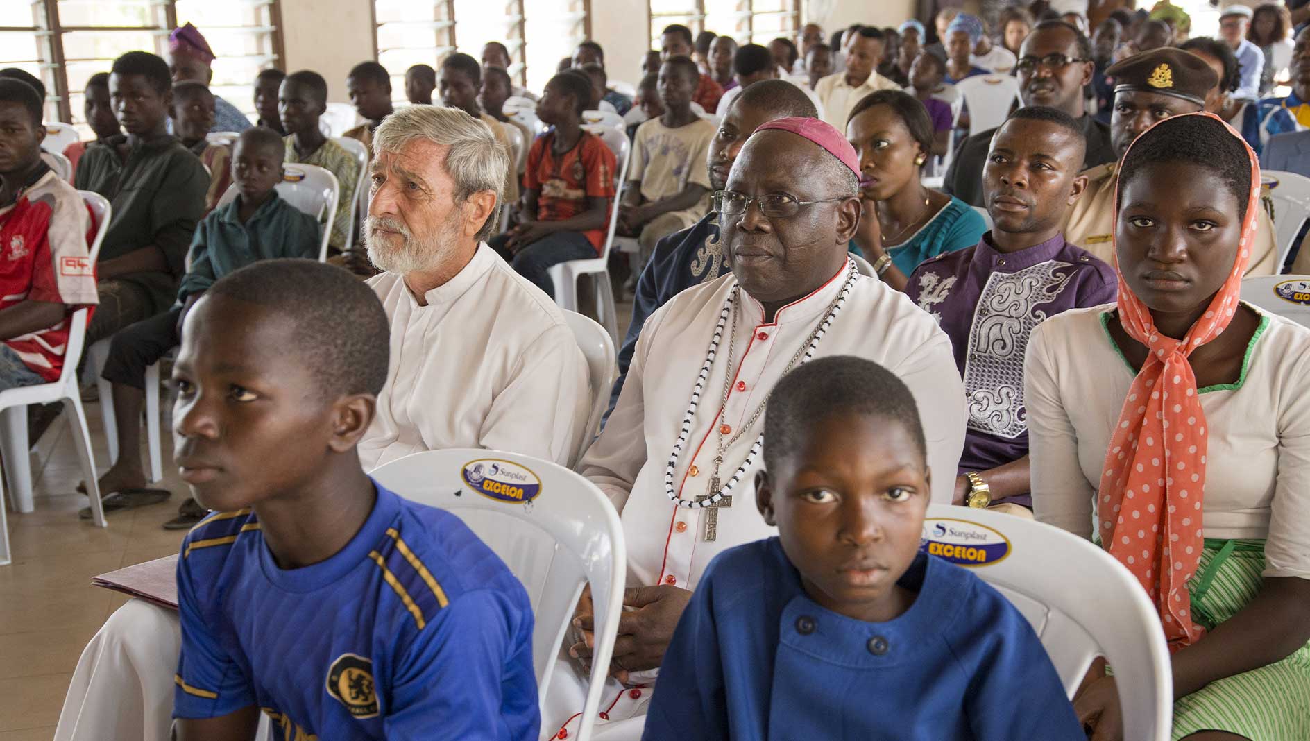 Padre Castellino a Ibadan Nigeria