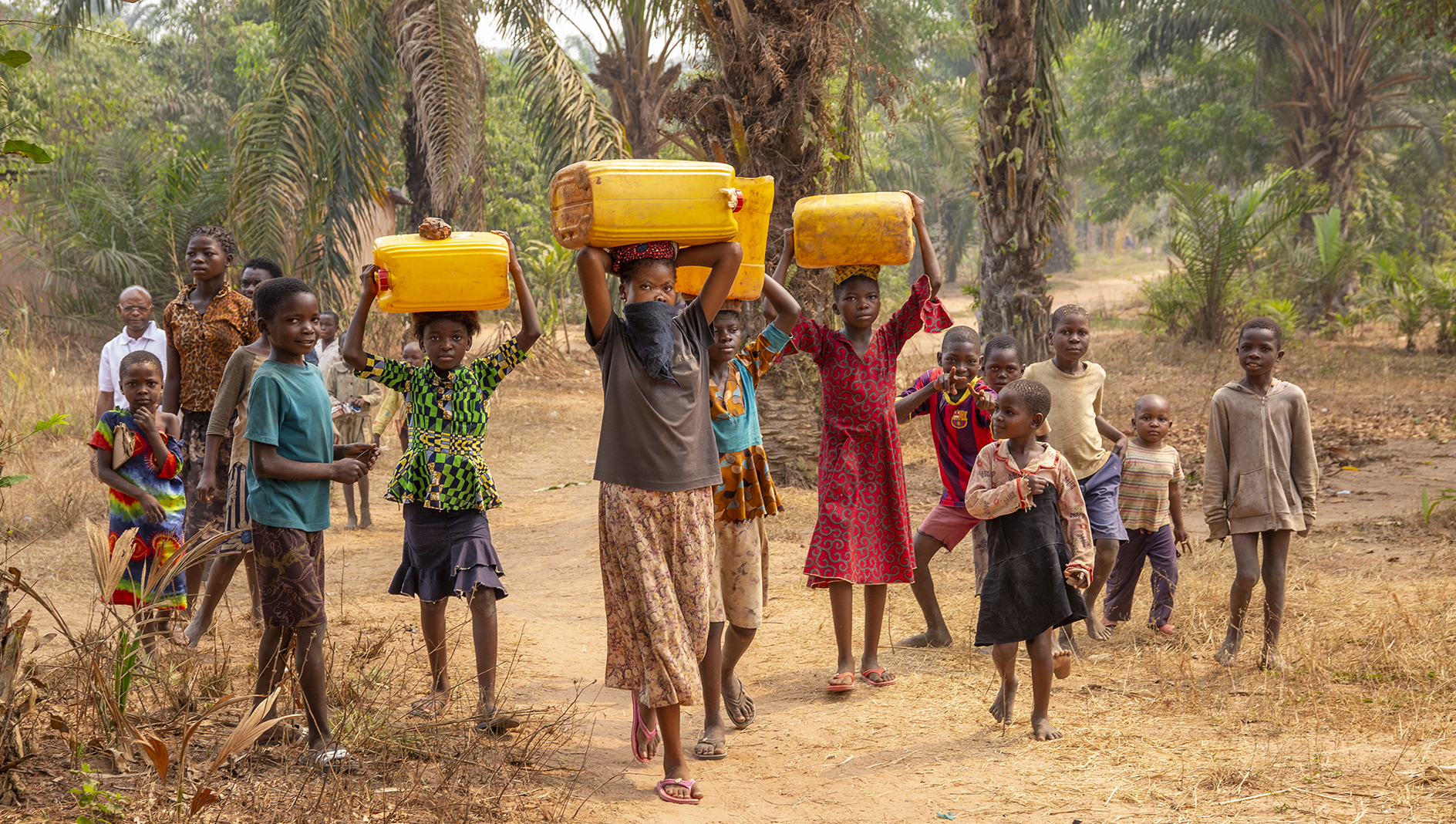 Acqua per la missione di Mbuji Mayi