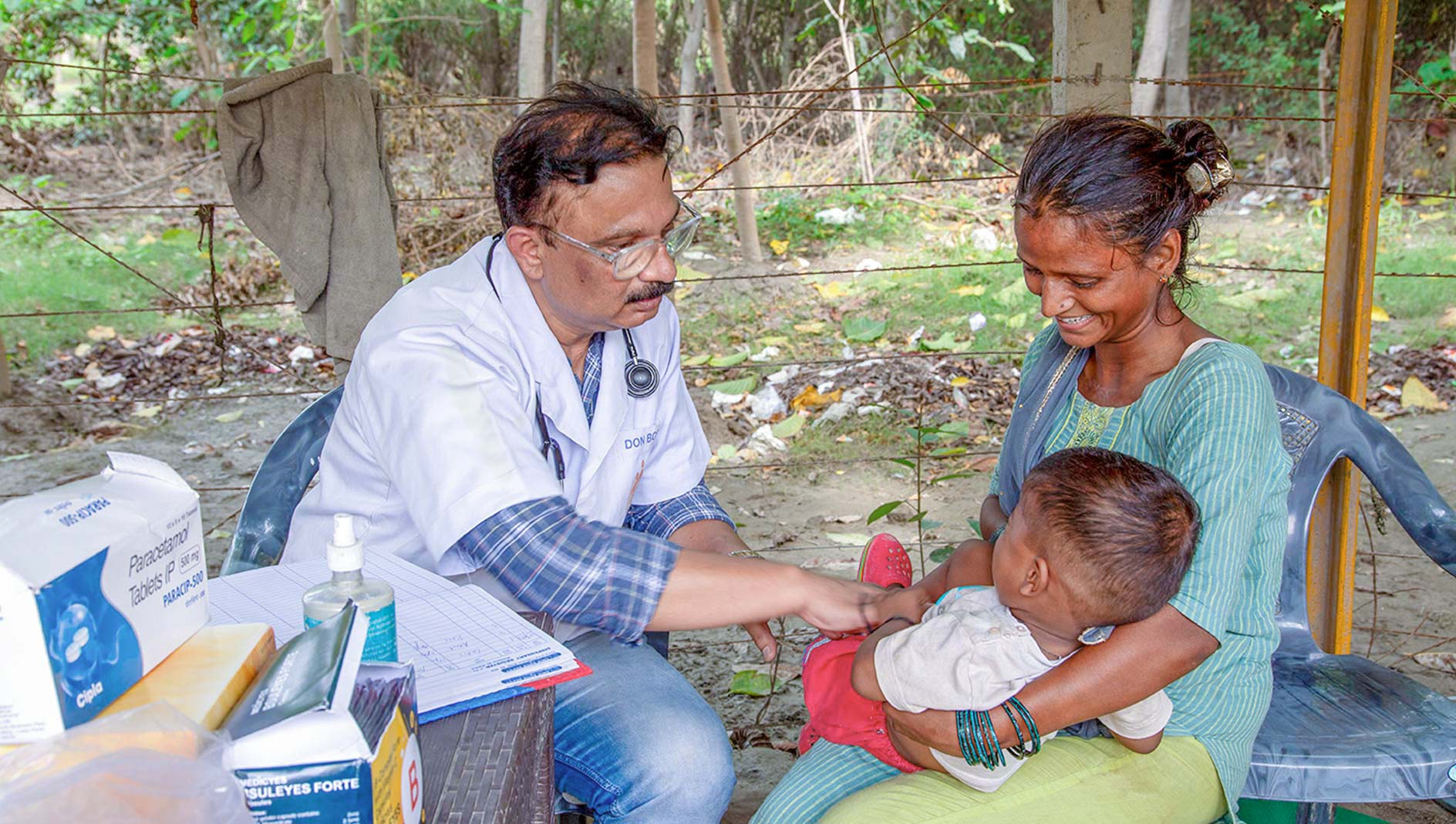 Un medico degli slum